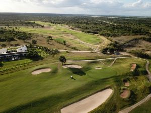 Casa De Campo (Dye Fore) Chavon Aerial 4th Green